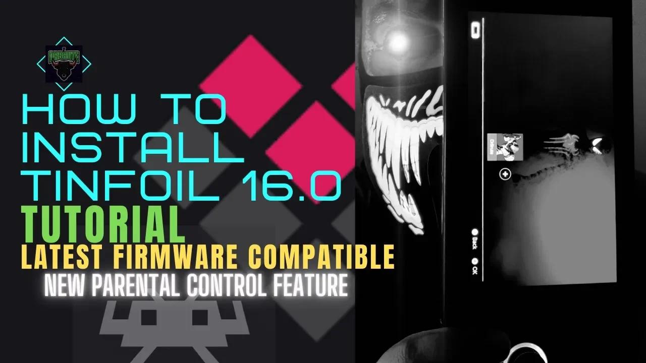 Install tinfoil latest version 16 0 on latest atmosphere switch 2023