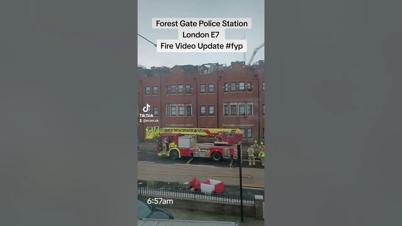 Forest Gate Police Station - Morning after fire #breakingnews # ...