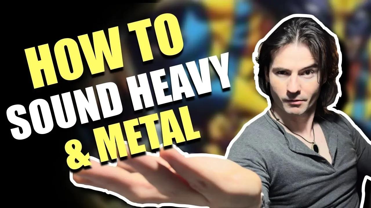 How To Sound Heavy Metal Music Production Tutorial