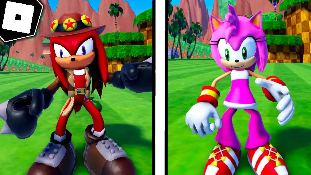 How to get RIDERS AMY and TREASURE HUNTER KNUCKLES BADGES in SONIC RP+ ...