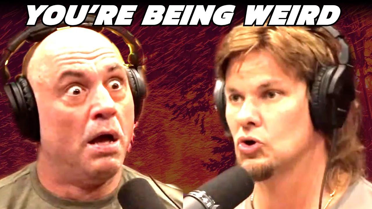 Joe Rogan Being Really Sus With Theo Von