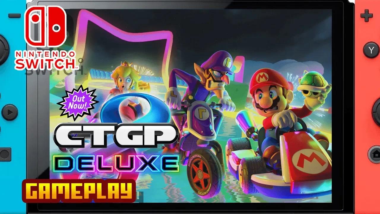 Mario Kart 8 CTGP Deluxe - (Nintendo Switch) - Gameplay