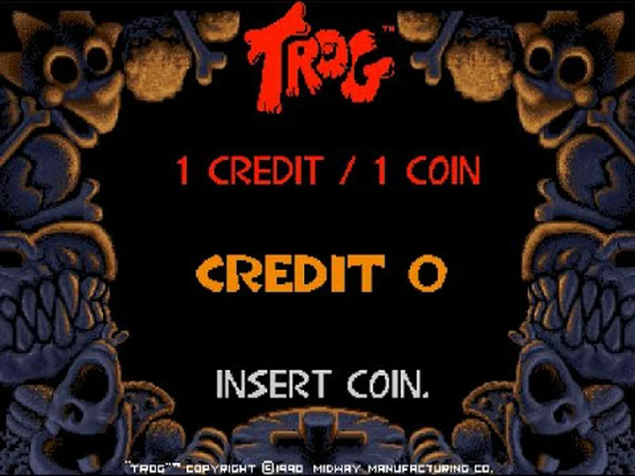 Trog - Arcade (1990)