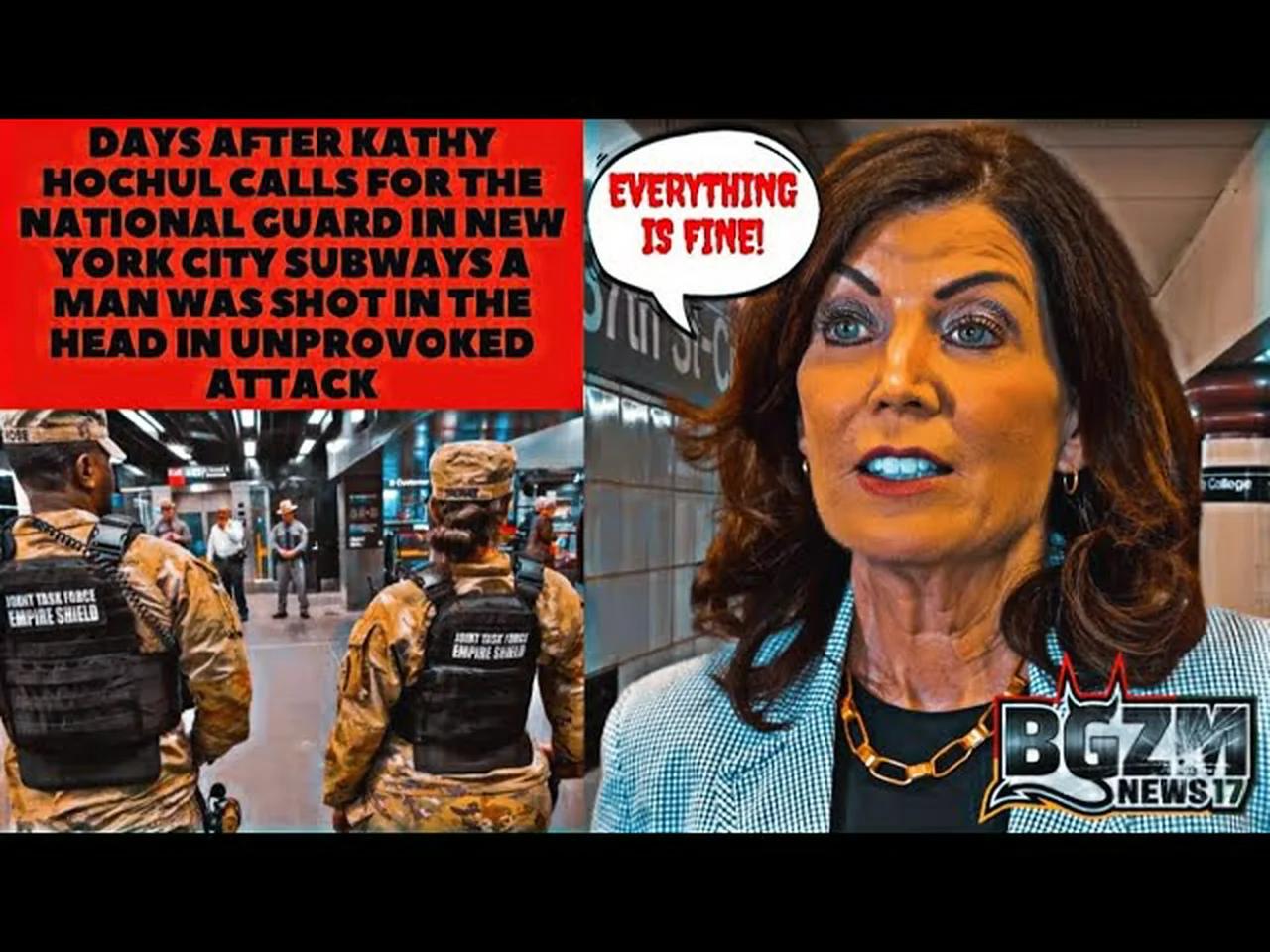 Days After Kathy Hochul Calls For The National Guard In New York City ...