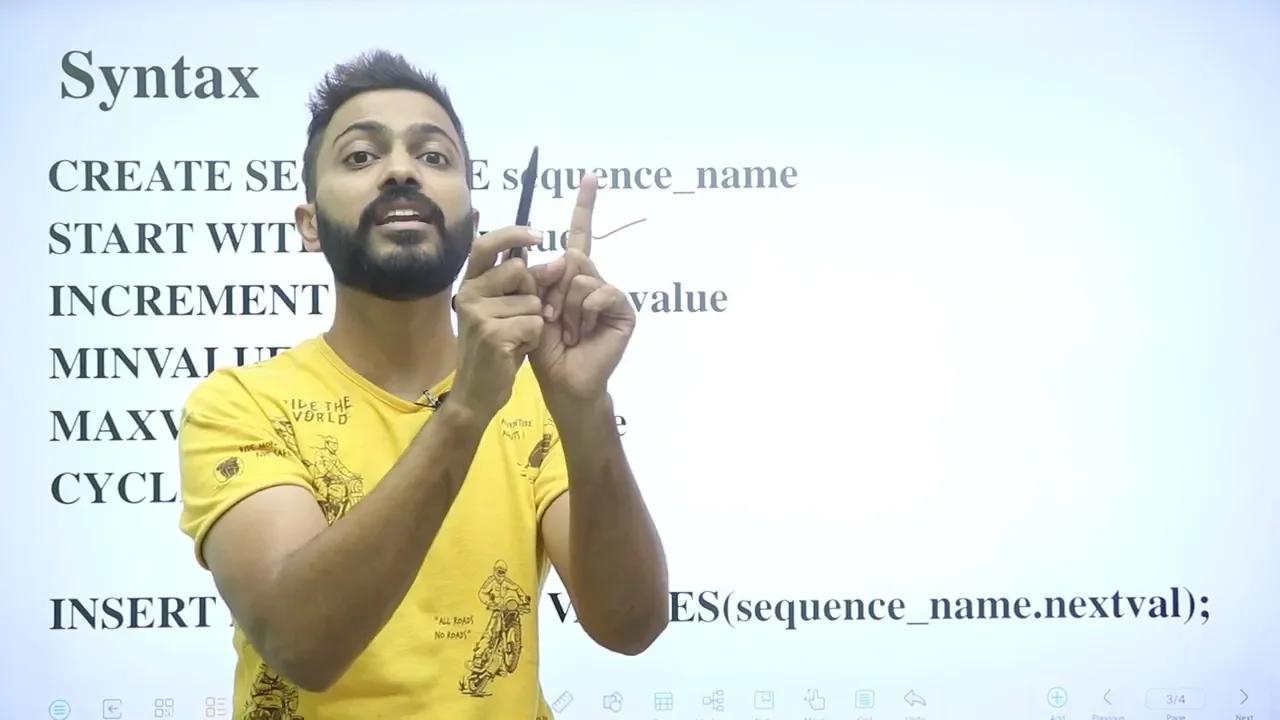 SEQUENCE in SQL with Syntax & Examples