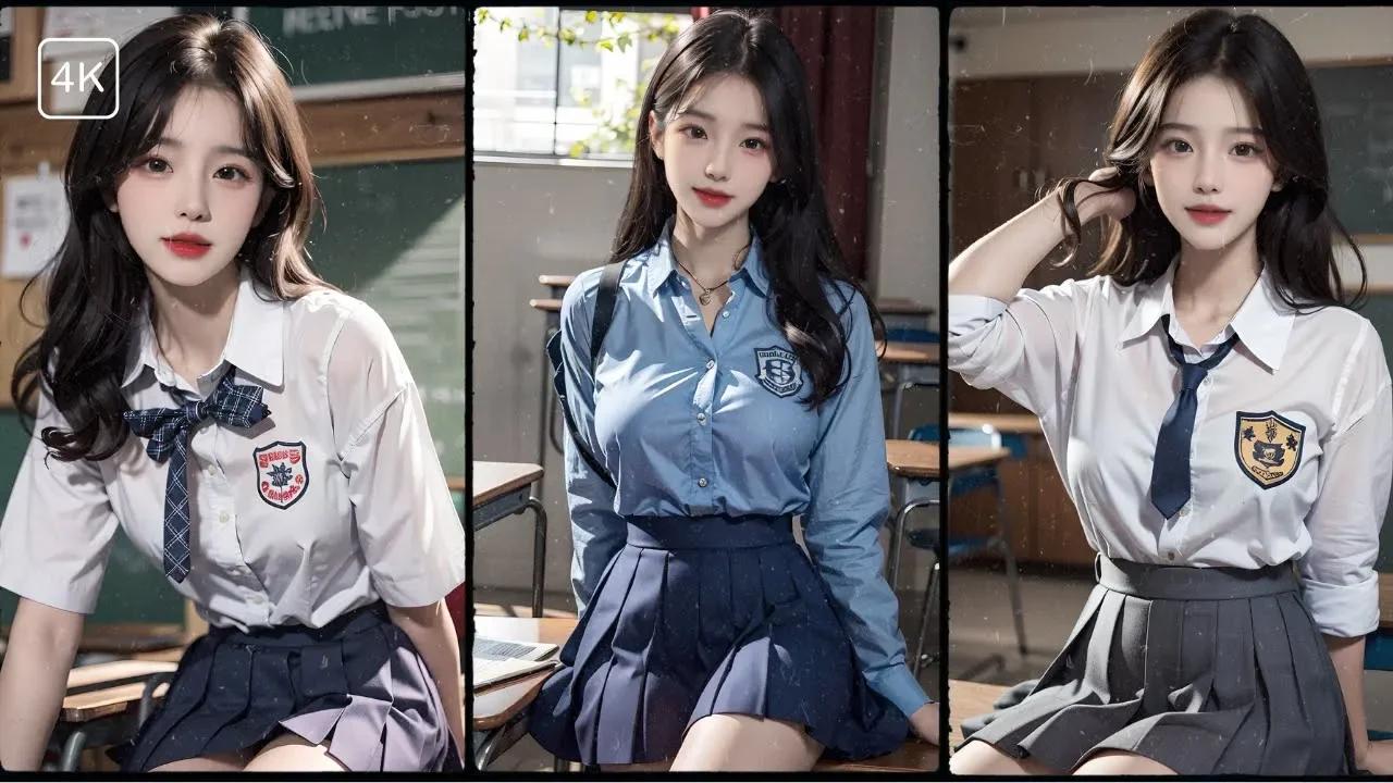 4k Ai Lookbook Scholastic Style Capturing The Essence Of A School