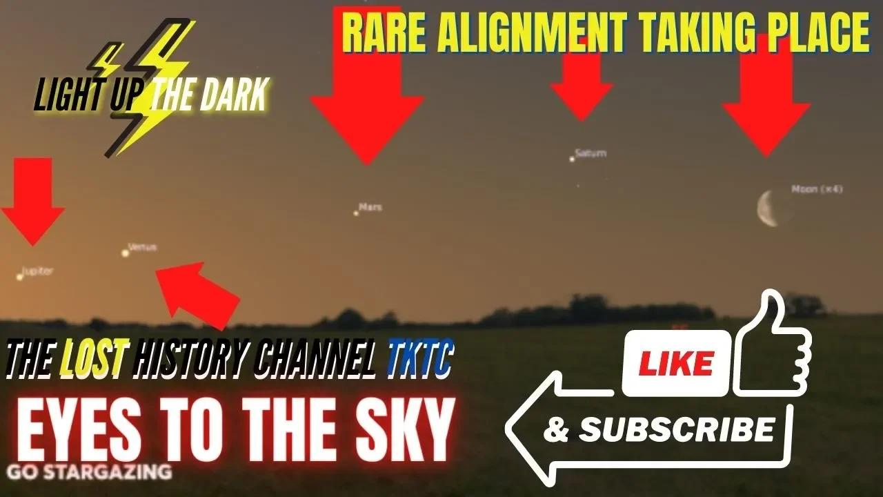 Rare Planetary Alignment set to Occur - Eyes to the Sky #StargazersNation