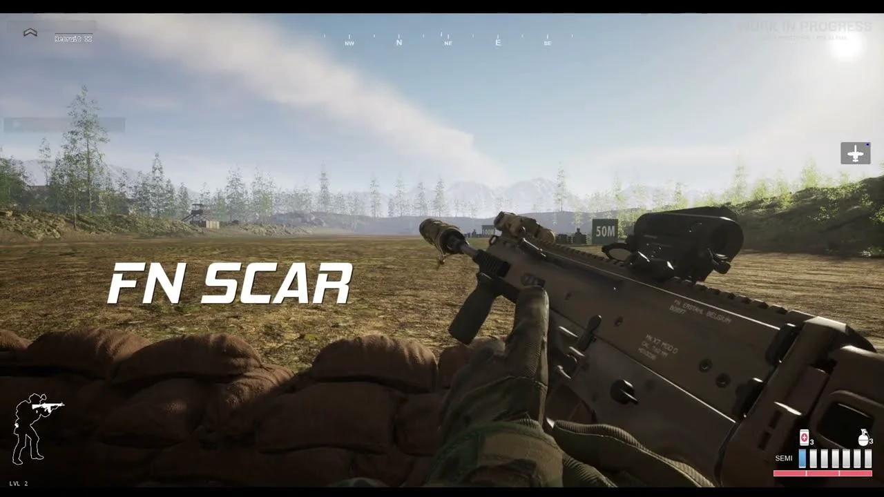 75th Ranger Regiment Assault Rifle | FN SCAR | Newest Tactical Shooter ...