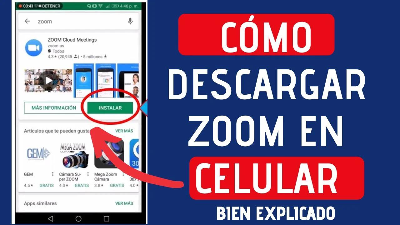 COMO DESCARGAR ZOOM PARA CELULAR intelligence overview