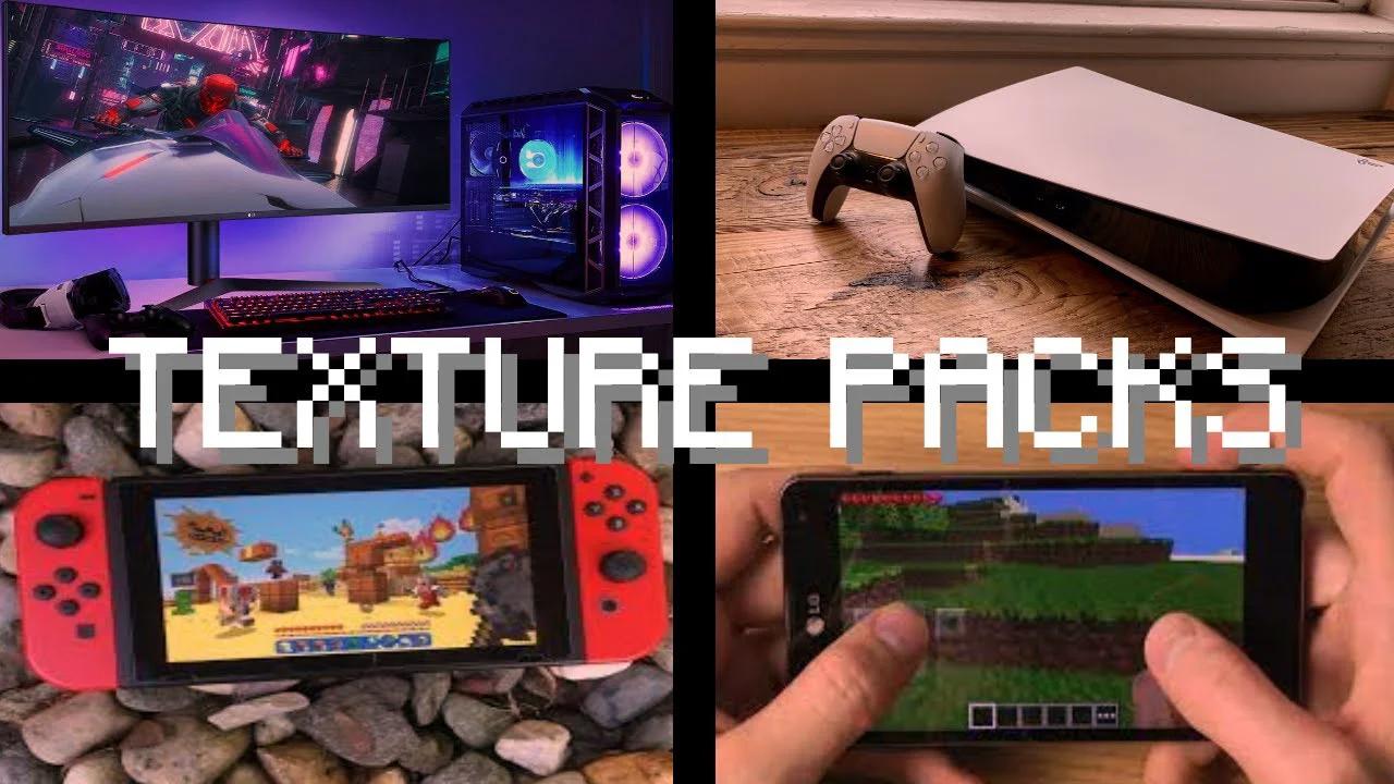 How to Get Textures Packs on ALL DEVICES (PC, Mobile, PS4, Switch, PS5)