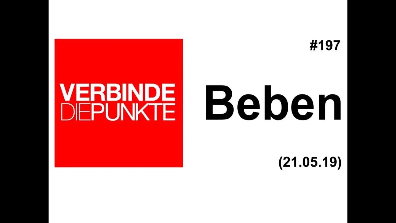 Verbinde die Punkte #197: Beben (21.05.2019)