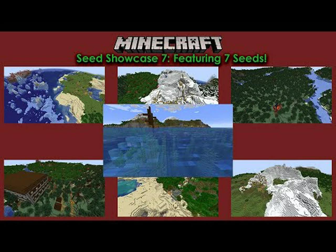 Minecraft Seed Showcase 7 - SEVEN 1.18 Seeds: Villages, Mountains and ...