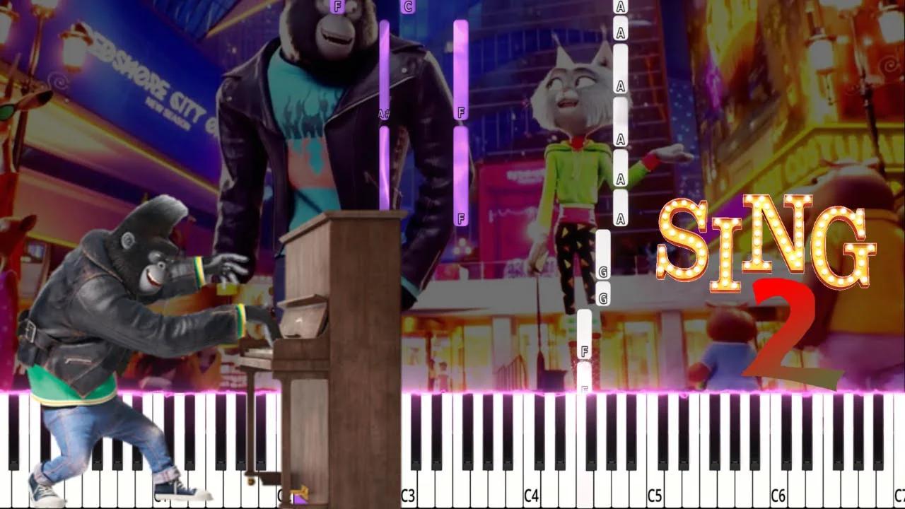 Sing 2 A Sky Full Of Stars Very Easy Piano Tutorial