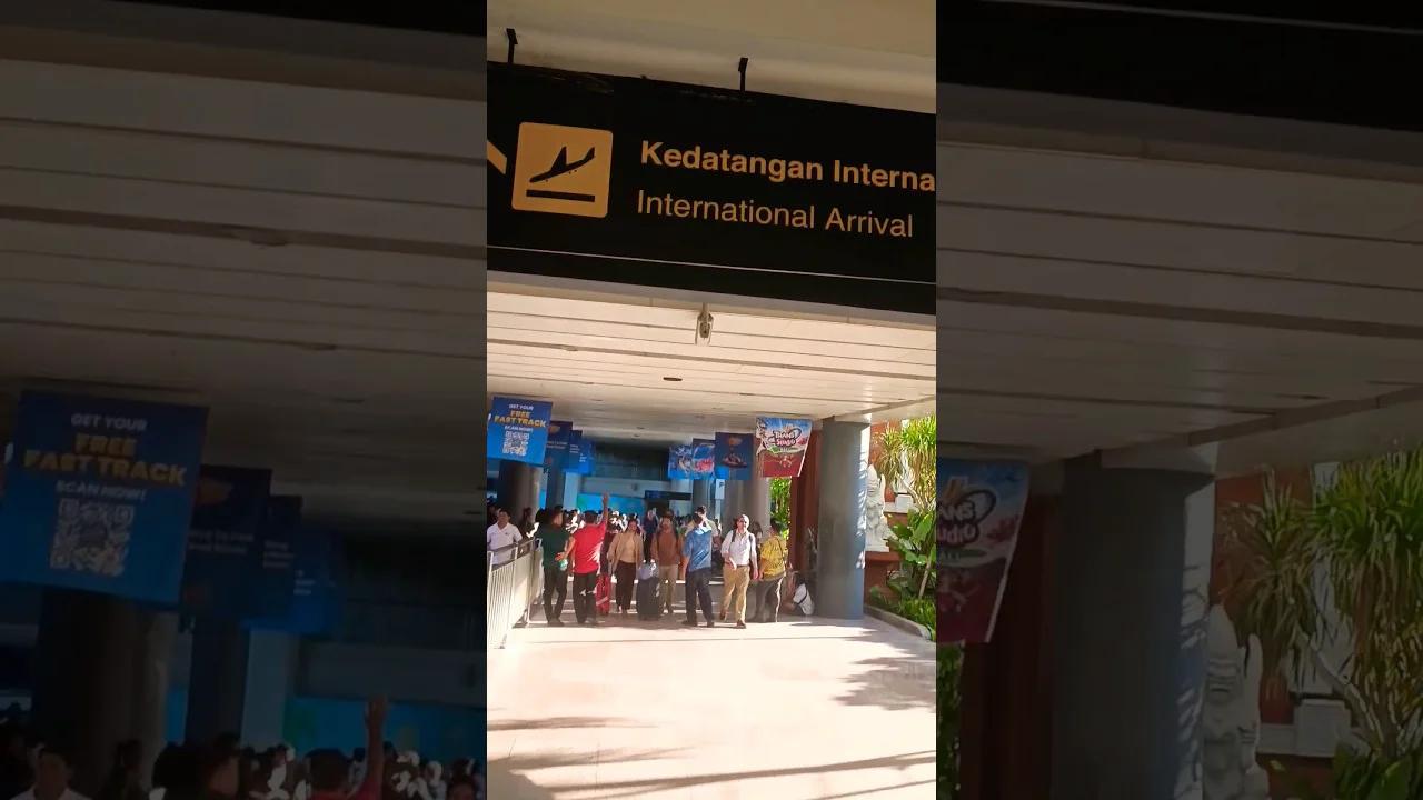 International Arrival Ngurah Rai Airport
