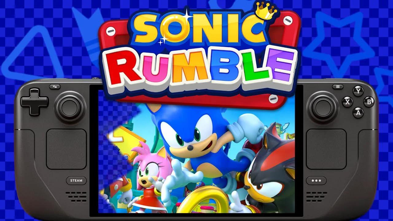 Sonic Rumble Steam Deck Performance: NEW FREE Multiplayer Party Battle ...
