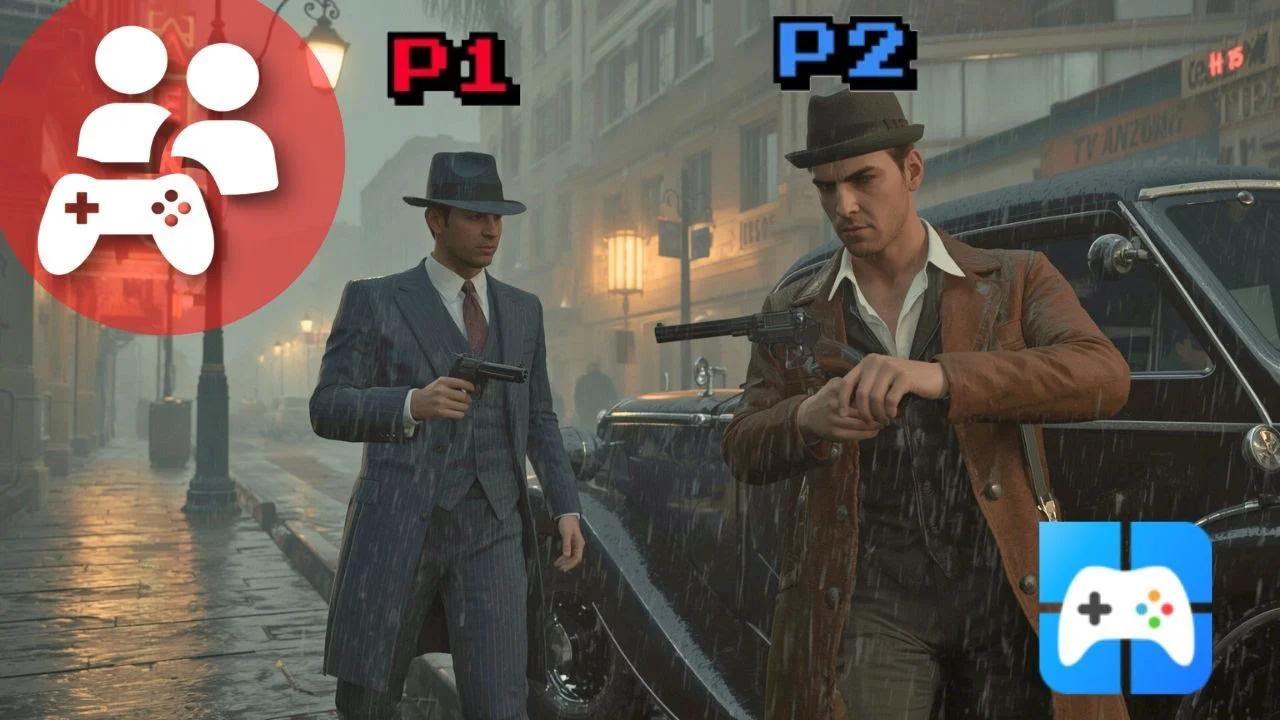 MAFIA DEFINITIVE EDITION SPLITSCREEN IN 2025 - Multiplayer Pre Release ...