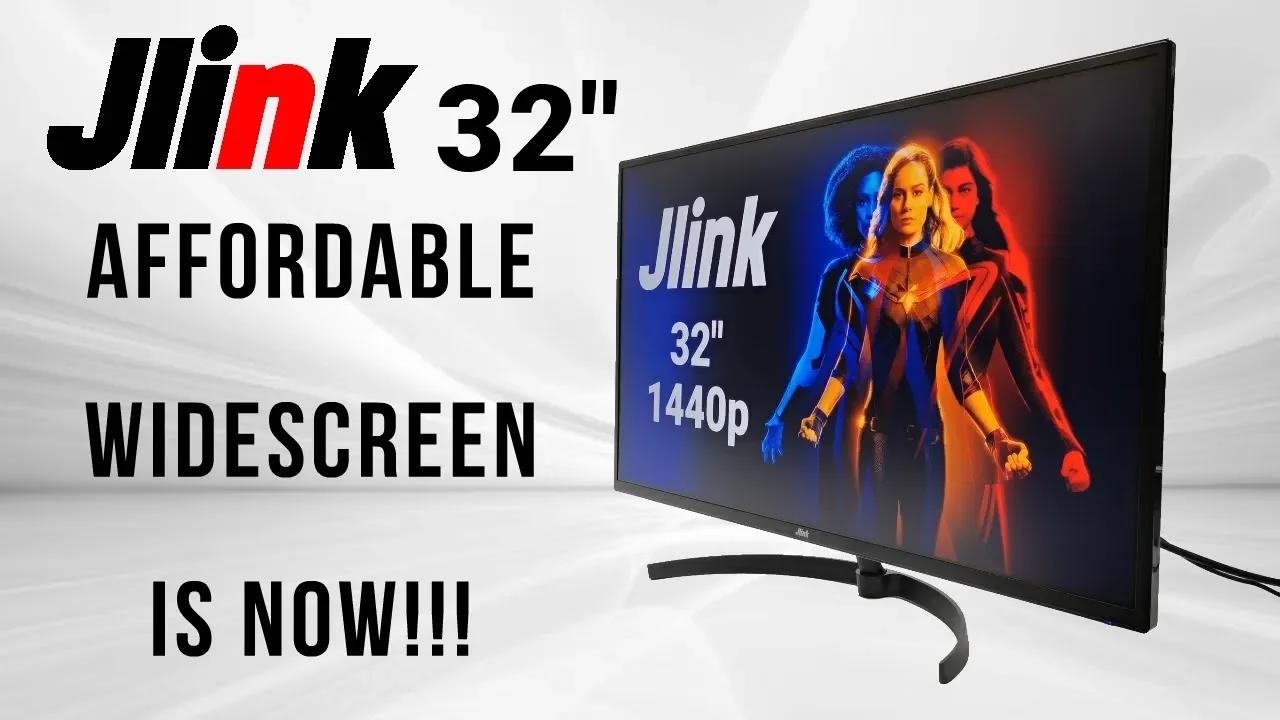 Jlink 32-inch 2k 1440p 75Hz Monitor - Widescreen Is Now Affordable