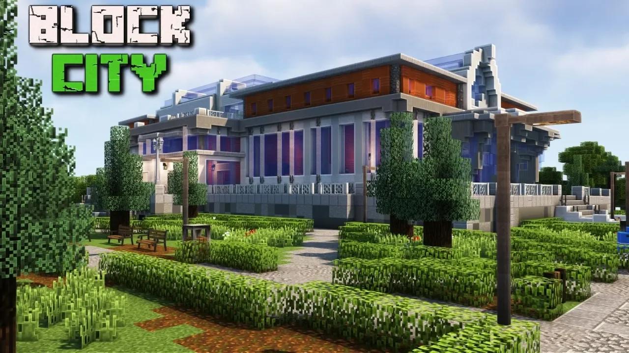 Building a Minecraft University in BLOCK CITY