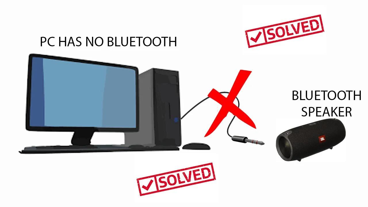 Connect Bluetooth Speaker to PC (with no bluetooth) & Wirelessly