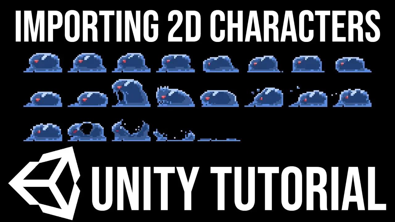 How to Import a 2D Character Sprite Sheet and Use in a GameObject in ...