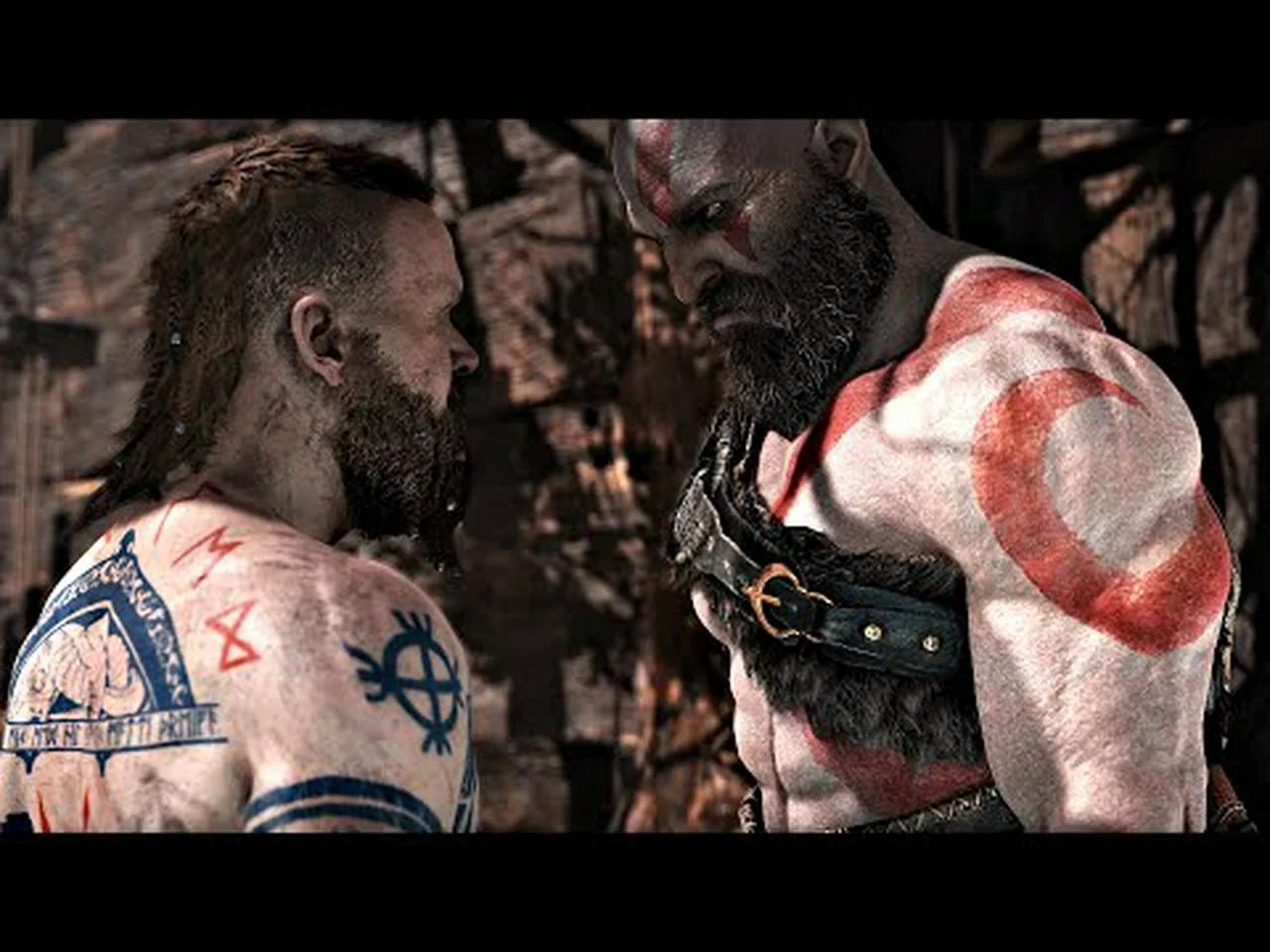 God of War PC - The Stranger Boss Fight Gameplay (4K Ultra HD PC Nvidia ...