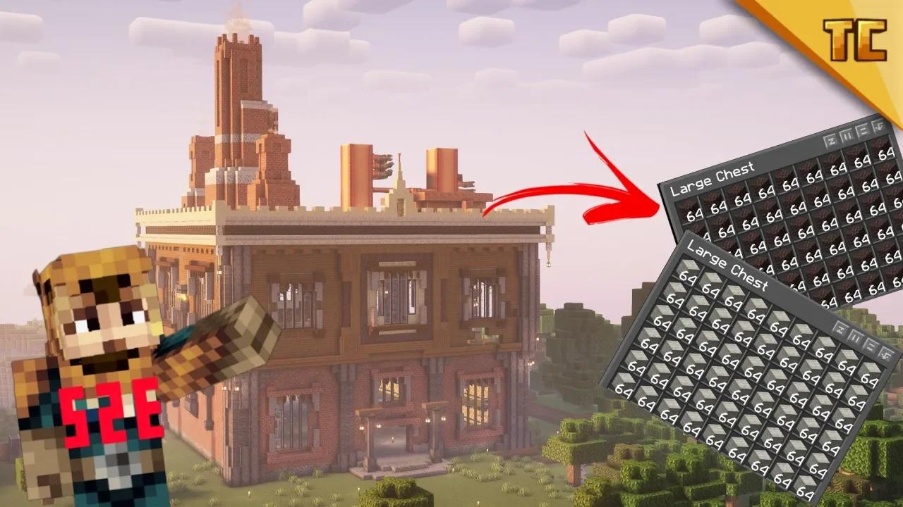 I built the ultimate LIMESTONE Factory in Minecraft TC:#5
