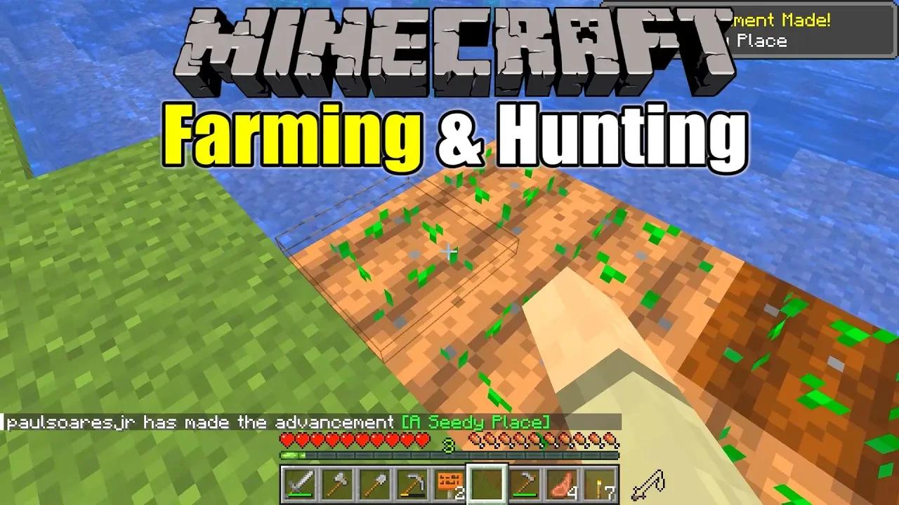 Minecraft Survival Farming And Hunting Survive Thrive 2024 Ep 2