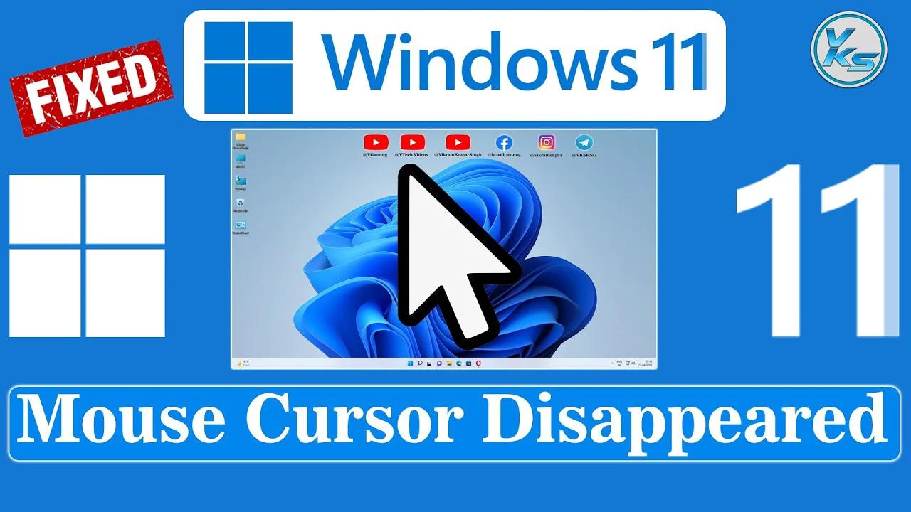 How To Fix Mouse Cursor Disappeared in Windows 11