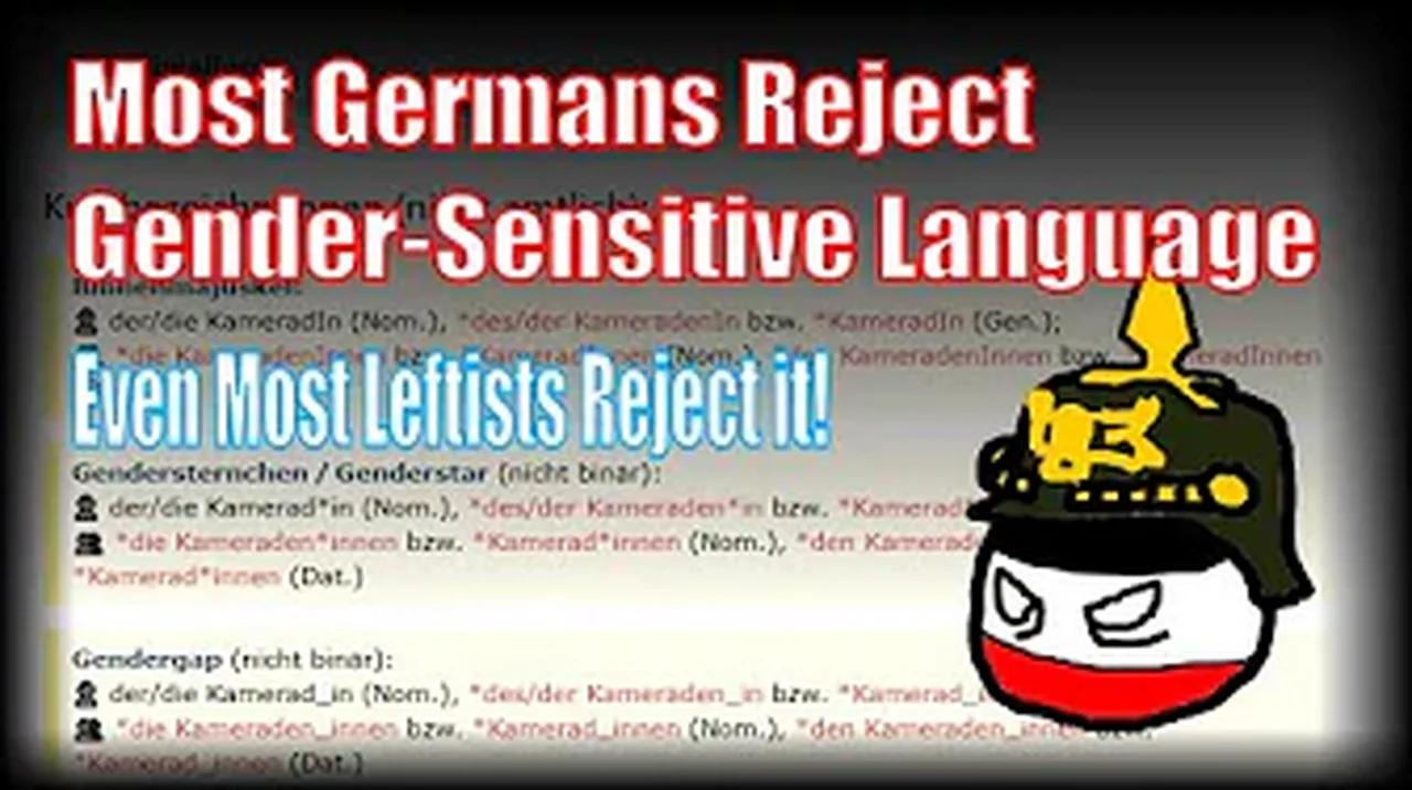 How Does Gender Neutral German Work? Introduction to Gender Sensitive