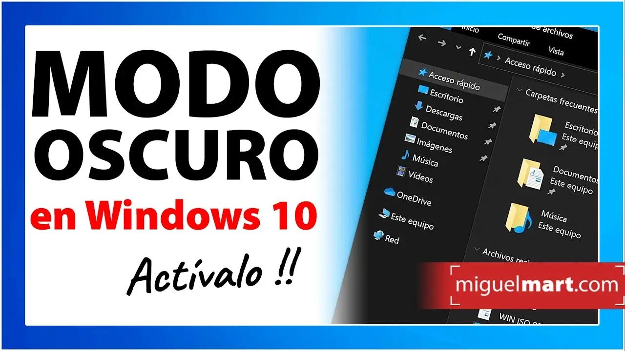 poner tema oscuro en windows 7