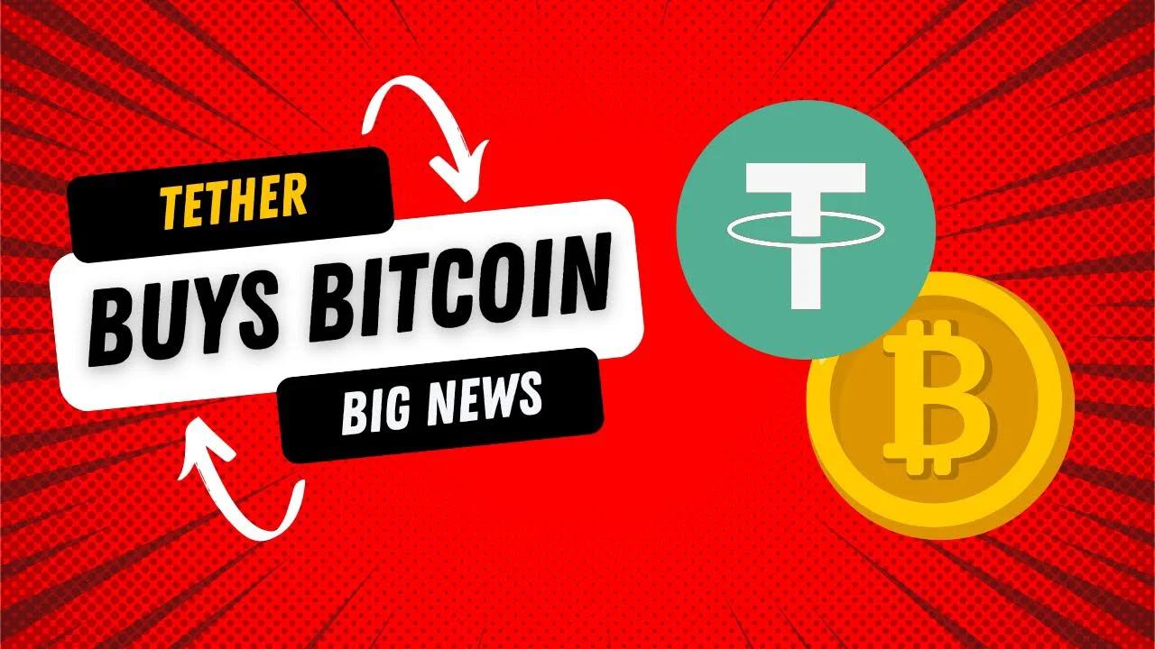 Tether LOADING UP on Bitcoin! What you need to know!