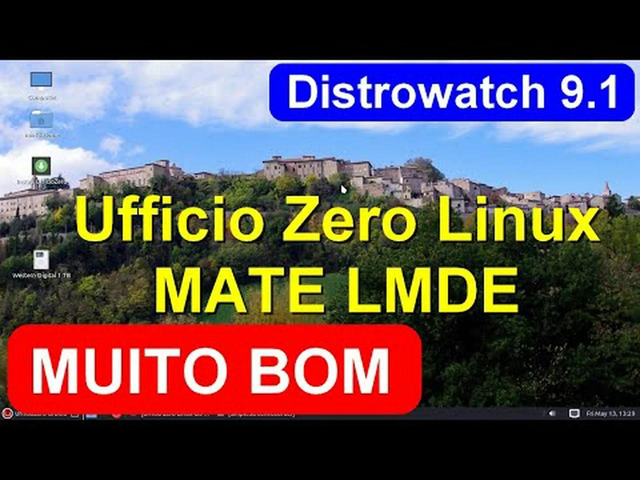 Ufficio Zero Linux MATE base LMDE Distro para Freelancers. Também ...