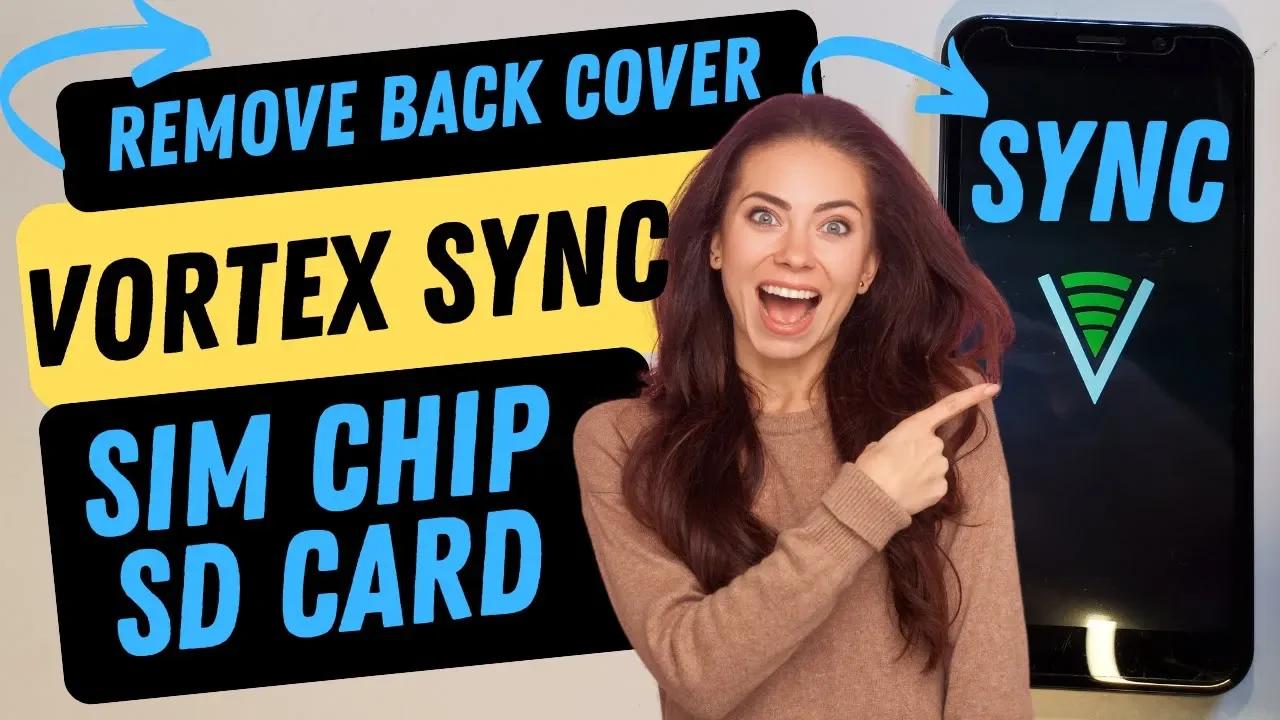 Vortex Sync How to Remove the Back Cover to Add an SD Card or Change ...