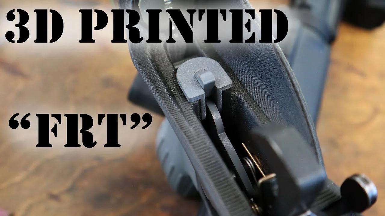 3D Printed "Forced Reset" Style Trigger A Detailed Look At How It Works