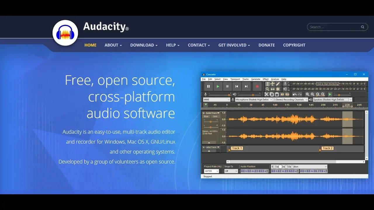 How to download audacity and install properly with enable ffmpeg and