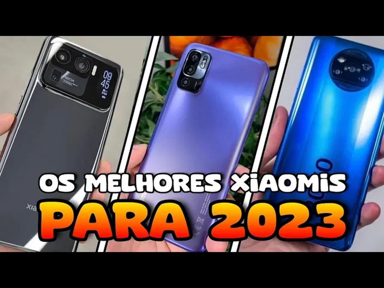OS 5 MELHORES SMARTPHONES DA XIAOMI QUE VALEM A PENA EM 2023!!!