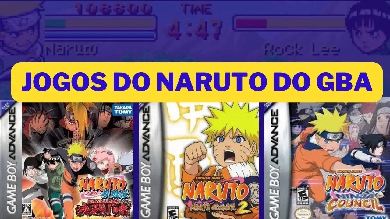 TODOS JOGOS DO NARUTO DO Game Boy Advance - Naruto GBA
