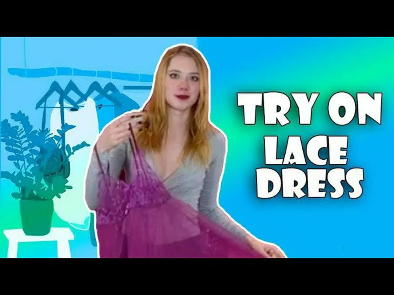 You've never seen anything like this before! Fantastic HOUSE DRESS fitting!