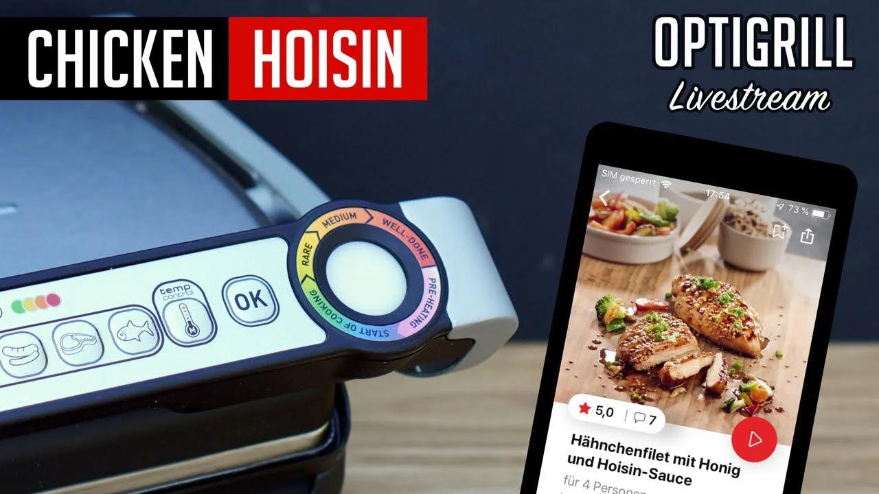 Hähnchenfilet mit Honig und Hoisin-Sauce im OptiGrill - OPTIGRILL APP ...