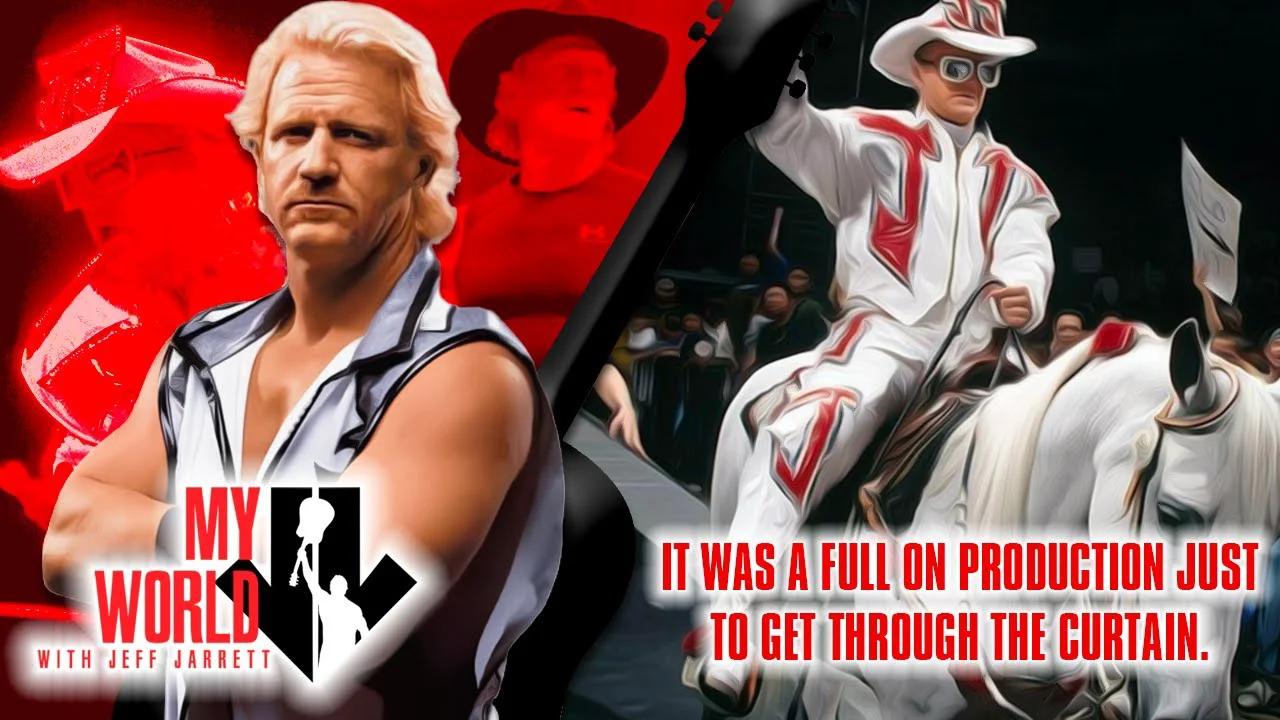 Jeff Jarrett on Riding A Horse To The Ring