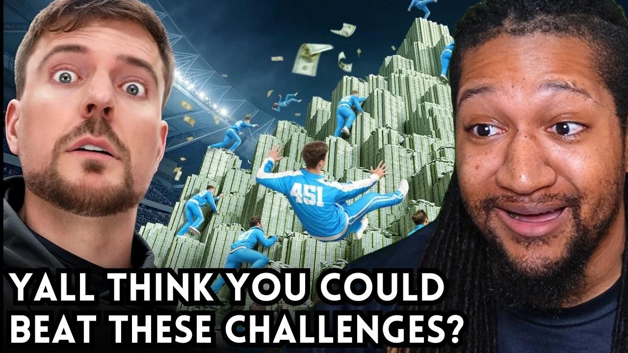 THIS CHALLENGE IS INSANE! Mr. Beast Games 2,000 People Fight For