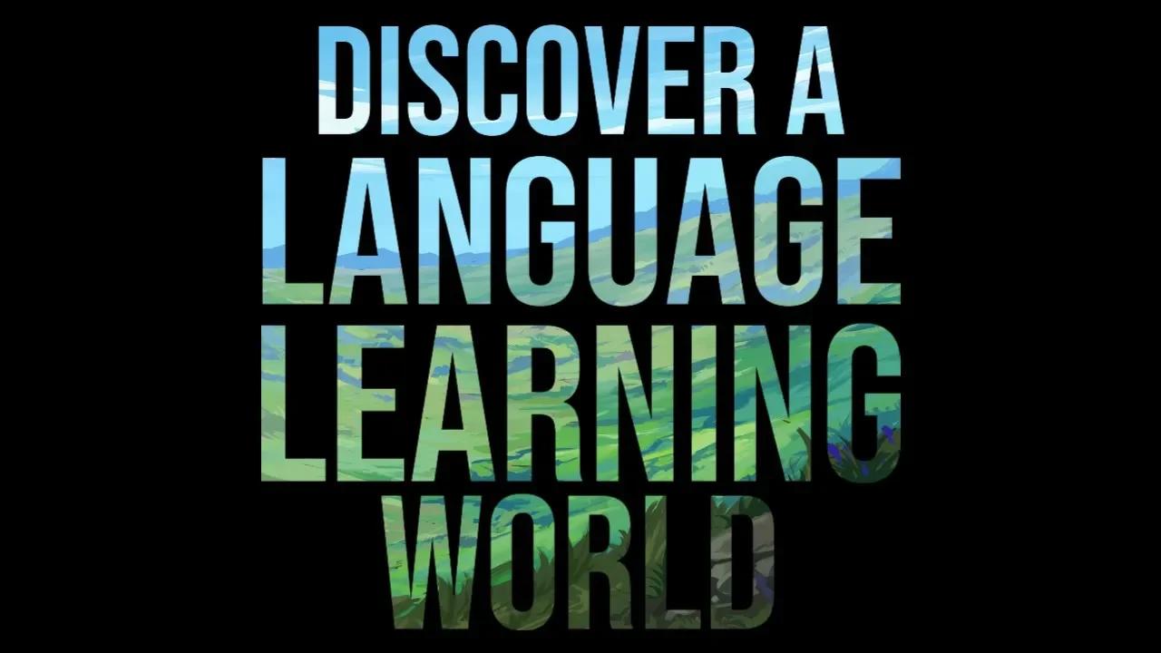 A Language Learning World In A Game Heading Into Language Land