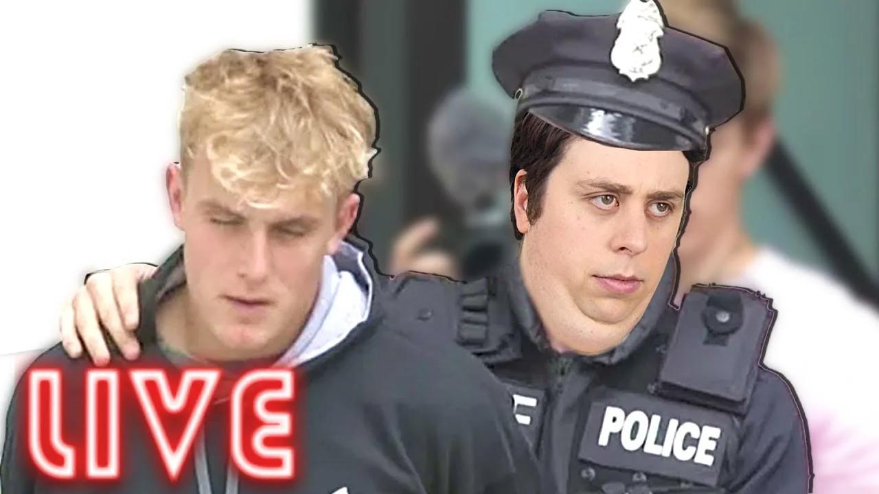 Jake Paul Arrested LIVE