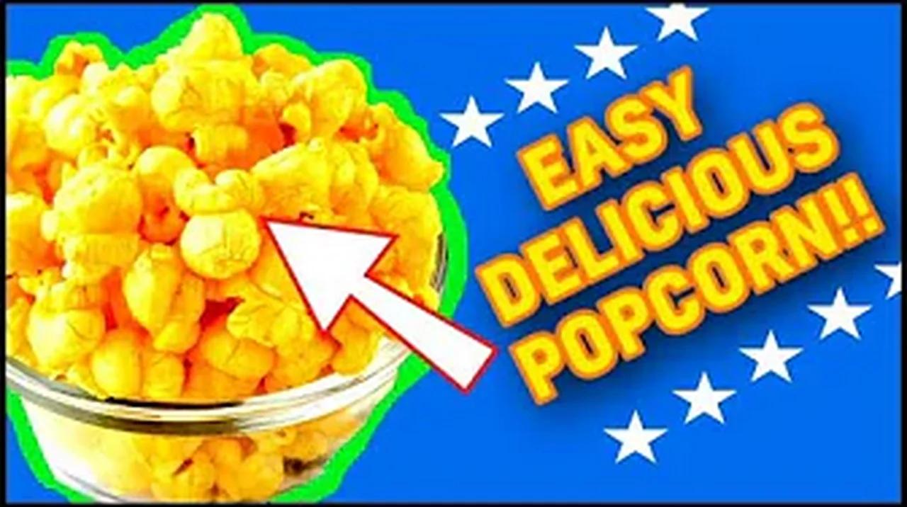 How to make popcorn easy!