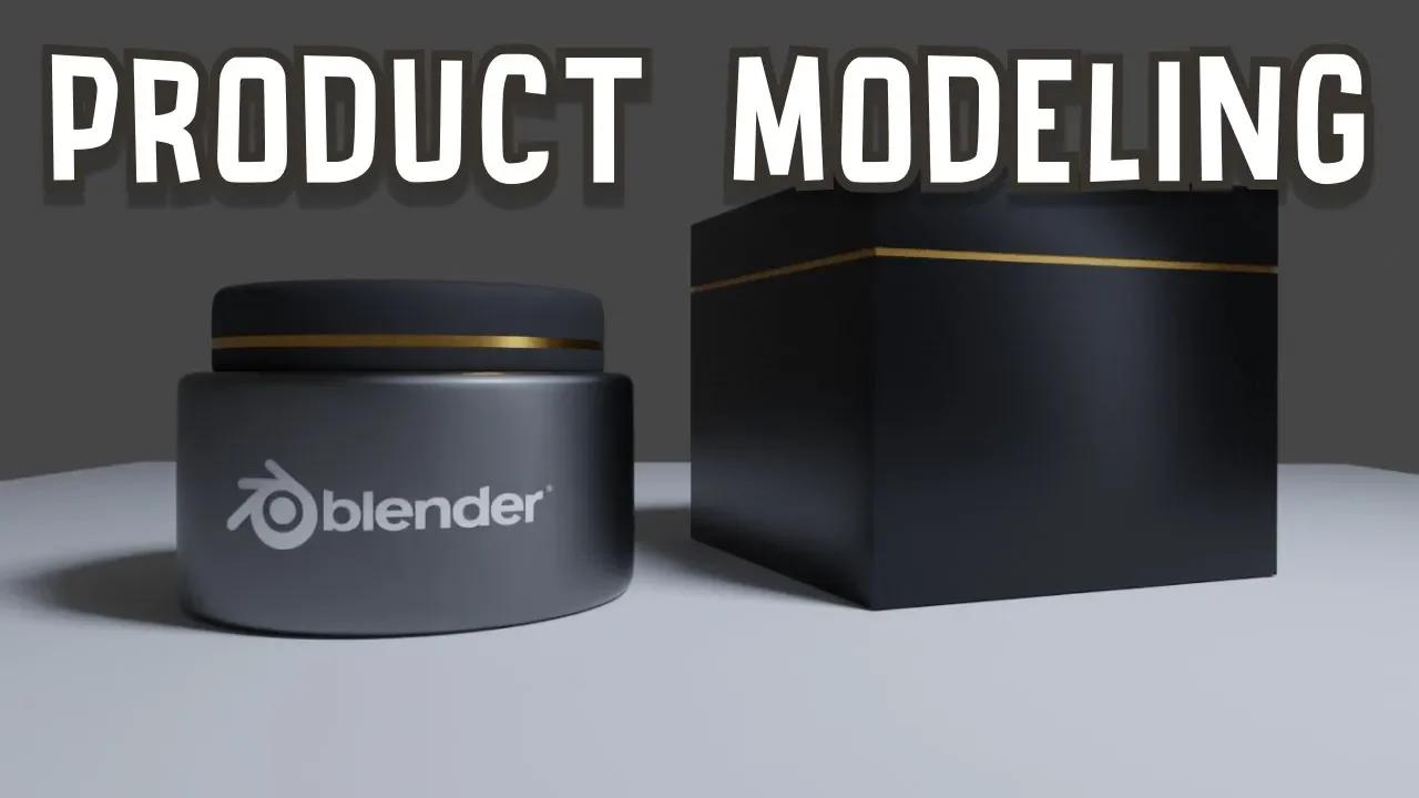 Product modeling in blender tutorial