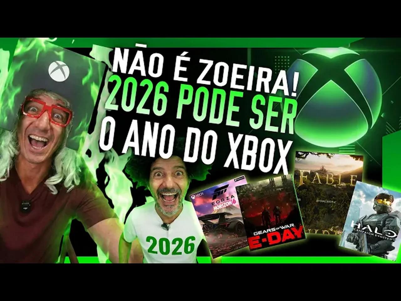 2026 PODE SER O ANO DO XBOX E ISSO NÃO É ZOEIRA! FABLO, GEARS E-DAY ...