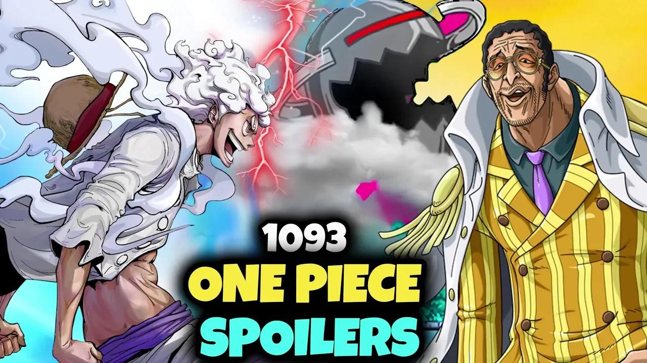 One Piece chapter 1093 | Luffy vs Kizaru Death Battle | spoilers 1093 ...