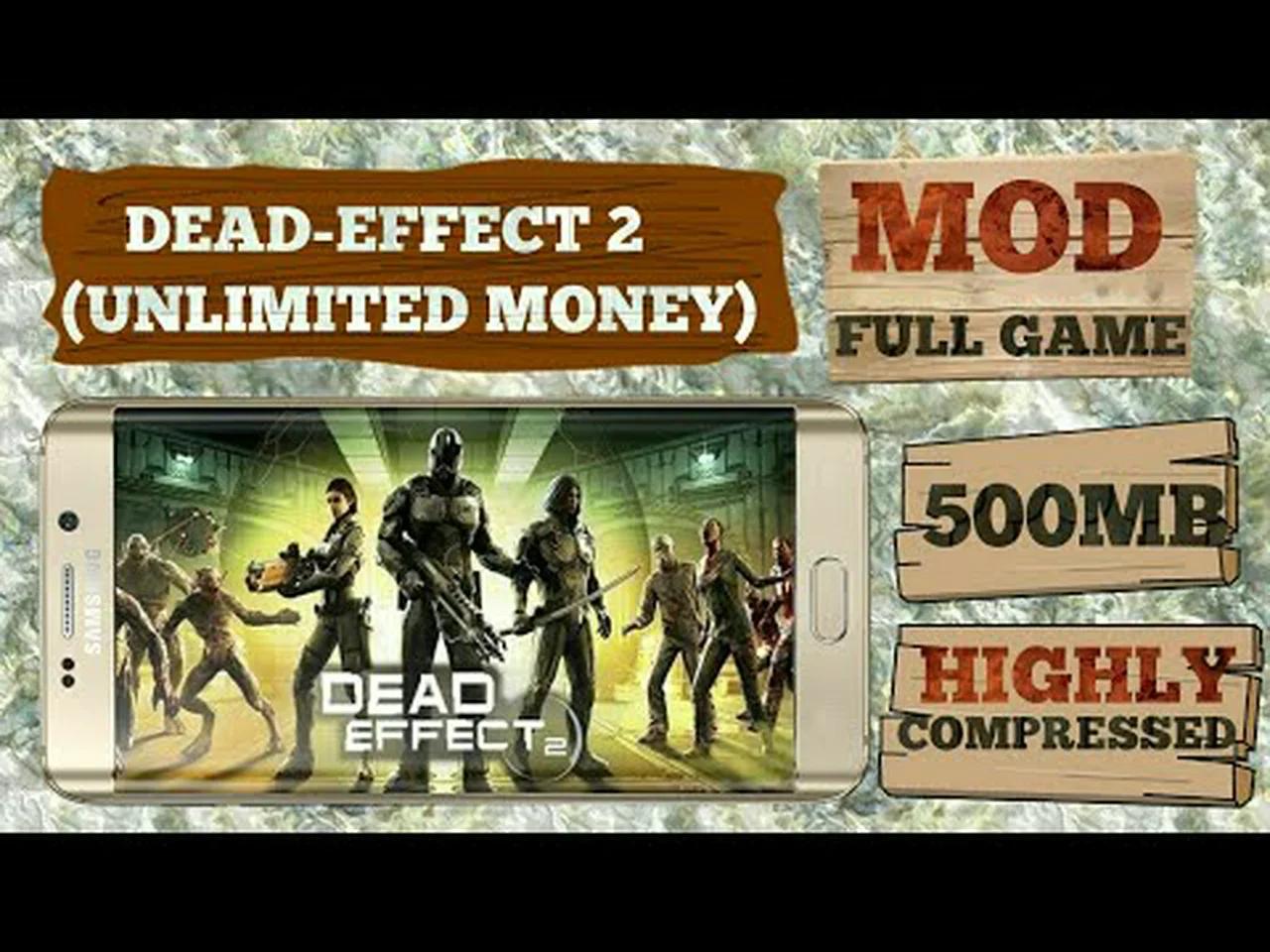 500MB HIGH COMPRESSED||Dead Effect 2 Game Download For Android||MOD  Game||Apk+Data||Full Tutorial