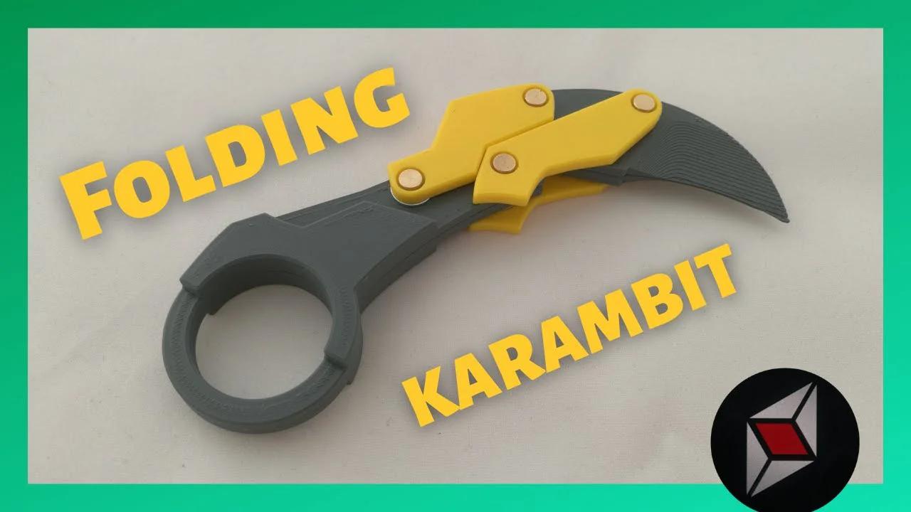 folding-karambit-3d-printed