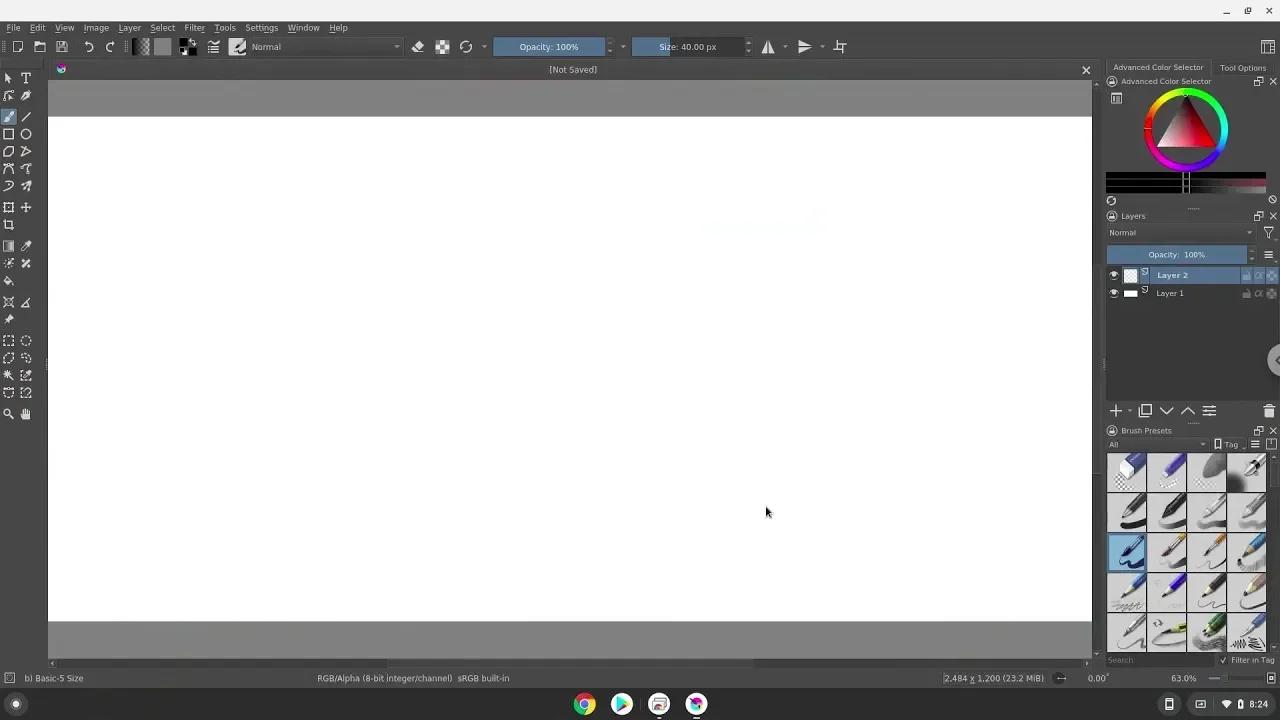 KRITA APP FOR CHROMEBOOK visual data 2
